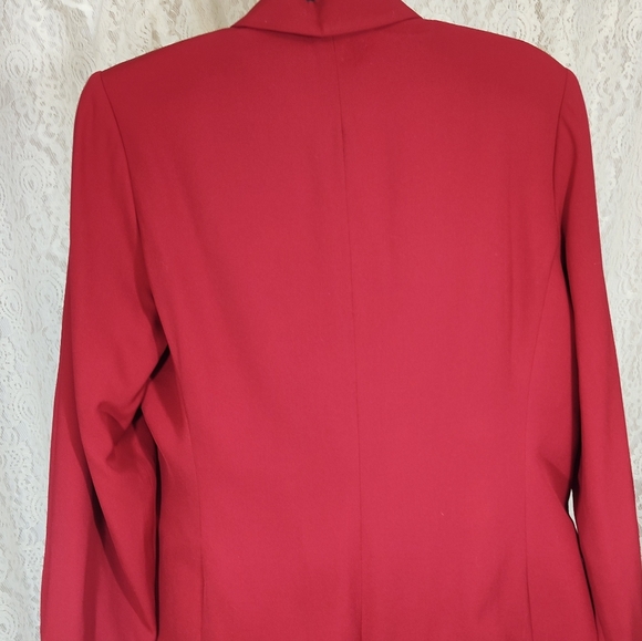 Austin Reed Red Wool Jacket size 12 - Picture 2 of 3